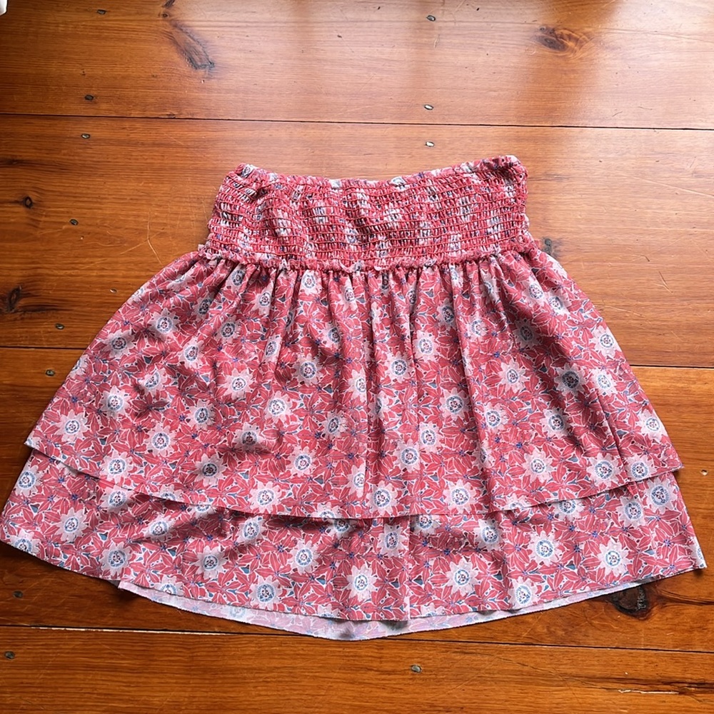 Max Studio floral skirt
